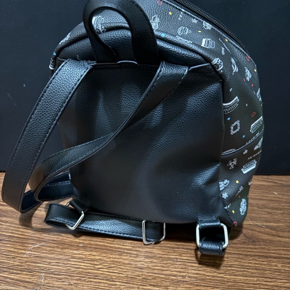 Danielle Nicole Black Central Perk Mini Backpack - Picture 3 of 9